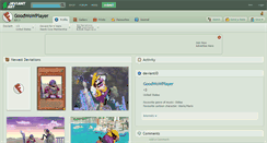 Desktop Screenshot of goodwowplayer.deviantart.com