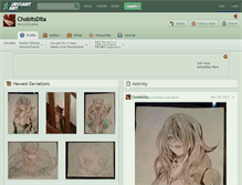 Tablet Screenshot of chobitsdita.deviantart.com