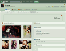 Tablet Screenshot of jihorda.deviantart.com