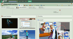 Desktop Screenshot of emmysmmdproductions.deviantart.com