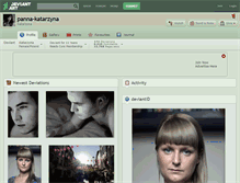 Tablet Screenshot of panna-katarzyna.deviantart.com
