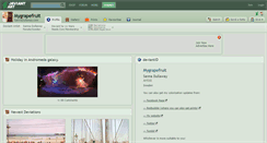 Desktop Screenshot of mygrapefruit.deviantart.com