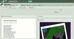 Desktop Screenshot of kieko-lynn.deviantart.com