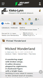 Mobile Screenshot of kieko-lynn.deviantart.com