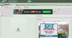 Desktop Screenshot of erikamoen.deviantart.com