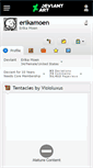 Mobile Screenshot of erikamoen.deviantart.com