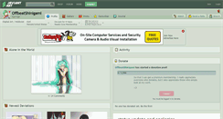 Desktop Screenshot of offbeatshinigami.deviantart.com