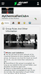 Mobile Screenshot of mychemicalfanclub.deviantart.com
