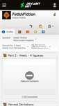 Mobile Screenshot of fetishfiction.deviantart.com