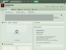 Tablet Screenshot of fetishfiction.deviantart.com