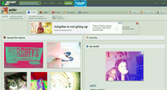 Desktop Screenshot of andkr.deviantart.com