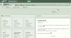 Desktop Screenshot of buffie-92.deviantart.com
