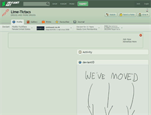 Tablet Screenshot of lime-tictacs.deviantart.com