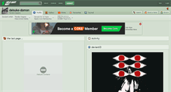 Desktop Screenshot of daisuke-domon.deviantart.com