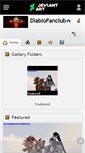 Mobile Screenshot of diablofanclub.deviantart.com