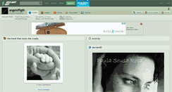 Desktop Screenshot of angelofligth.deviantart.com