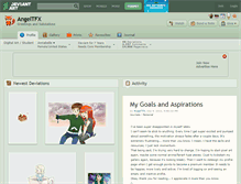 Tablet Screenshot of angeltfx.deviantart.com