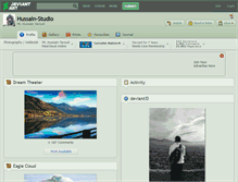 Tablet Screenshot of hussain-studio.deviantart.com