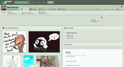 Desktop Screenshot of dark-keroro.deviantart.com
