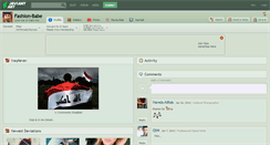 Desktop Screenshot of fashion-babe.deviantart.com