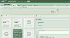 Desktop Screenshot of chococrack21.deviantart.com