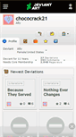 Mobile Screenshot of chococrack21.deviantart.com