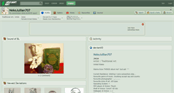 Desktop Screenshot of nekojullian707.deviantart.com