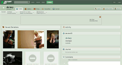 Desktop Screenshot of de-lacy.deviantart.com