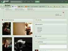 Tablet Screenshot of de-lacy.deviantart.com