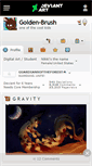 Mobile Screenshot of golden-brush.deviantart.com