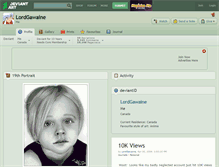 Tablet Screenshot of lordgawaine.deviantart.com