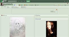 Desktop Screenshot of derelictbutterfly.deviantart.com