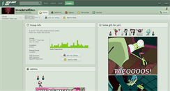 Desktop Screenshot of invadersofda.deviantart.com