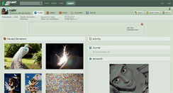 Desktop Screenshot of csabr.deviantart.com