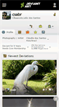 Mobile Screenshot of csabr.deviantart.com