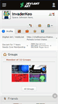 Mobile Screenshot of invaderkeo.deviantart.com