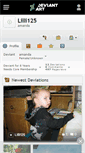 Mobile Screenshot of lilli125.deviantart.com