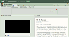 Desktop Screenshot of hannahmation.deviantart.com