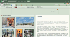Desktop Screenshot of carolynym.deviantart.com