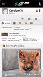 Mobile Screenshot of carolynym.deviantart.com