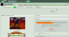 Desktop Screenshot of gaia-of-darkness.deviantart.com