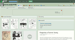 Desktop Screenshot of forever-young-manga.deviantart.com