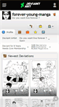 Mobile Screenshot of forever-young-manga.deviantart.com