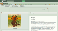 Desktop Screenshot of kiki-hiraku.deviantart.com