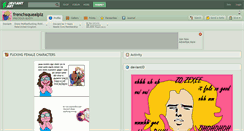 Desktop Screenshot of frenchsquealplz.deviantart.com