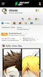 Mobile Screenshot of nixcoo.deviantart.com