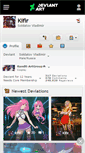 Mobile Screenshot of kifir.deviantart.com