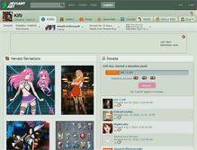 Tablet Screenshot of kifir.deviantart.com