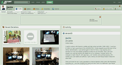 Desktop Screenshot of jjackle.deviantart.com