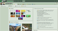 Desktop Screenshot of justwaterfalls.deviantart.com